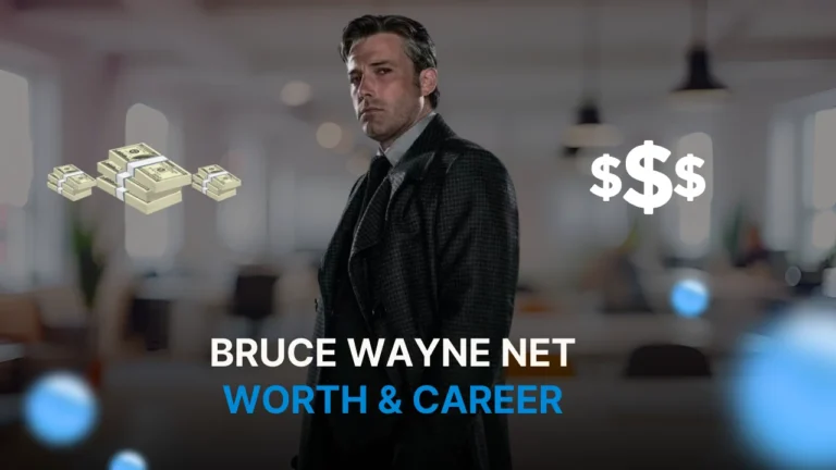 bruce wayne net worth